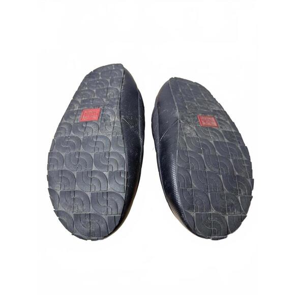 The North Face ThermoBall Traction Mules IV Sz 11 Shiny Black Slip On Slippers